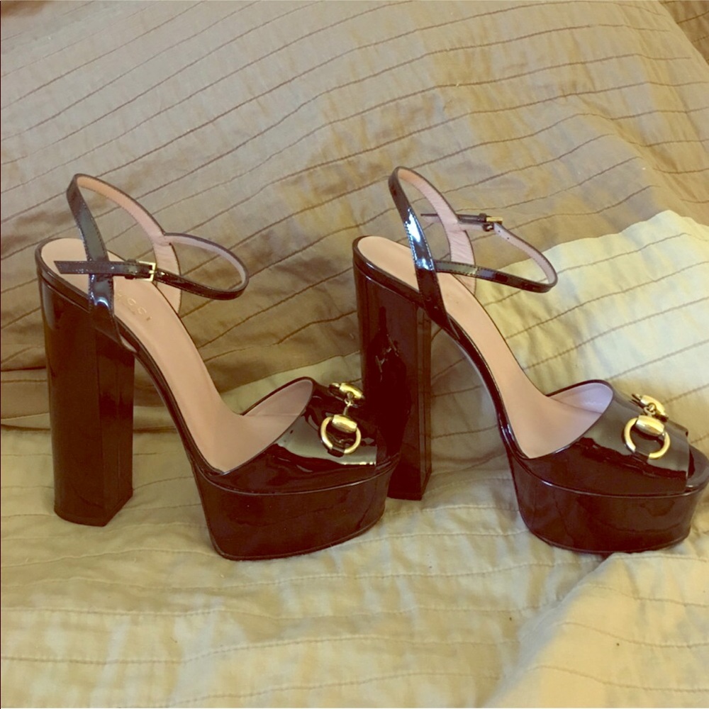 Gucci black heels